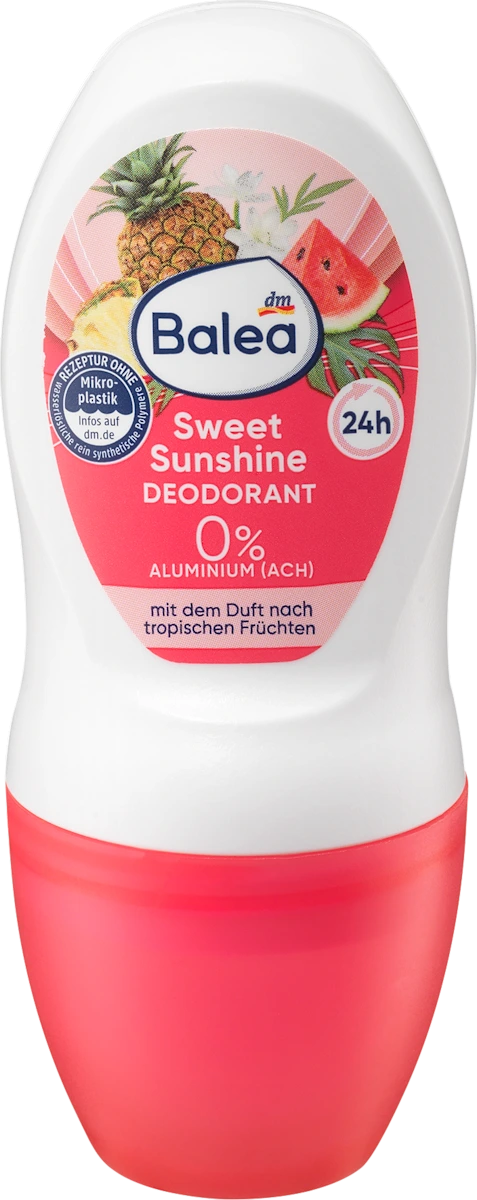 Balea رول أون ديو Sweet Sunshine – حماية تدوم ورائحة استوائية منعشة | 50 مل