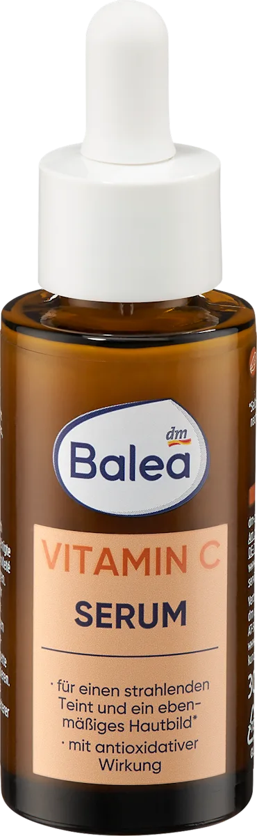 سيروم فيتامين C من Balea – لبشرة مشرقة وموحدة | 30 دقيقة