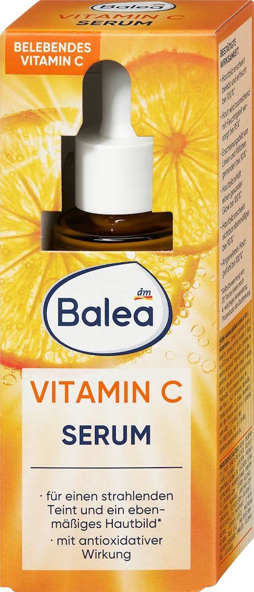 سيروم فيتامين C من Balea – لبشرة مشرقة وموحدة | 30 دقيقة